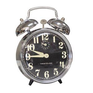 Vintage Westclox Twin Bell Alarm Clock